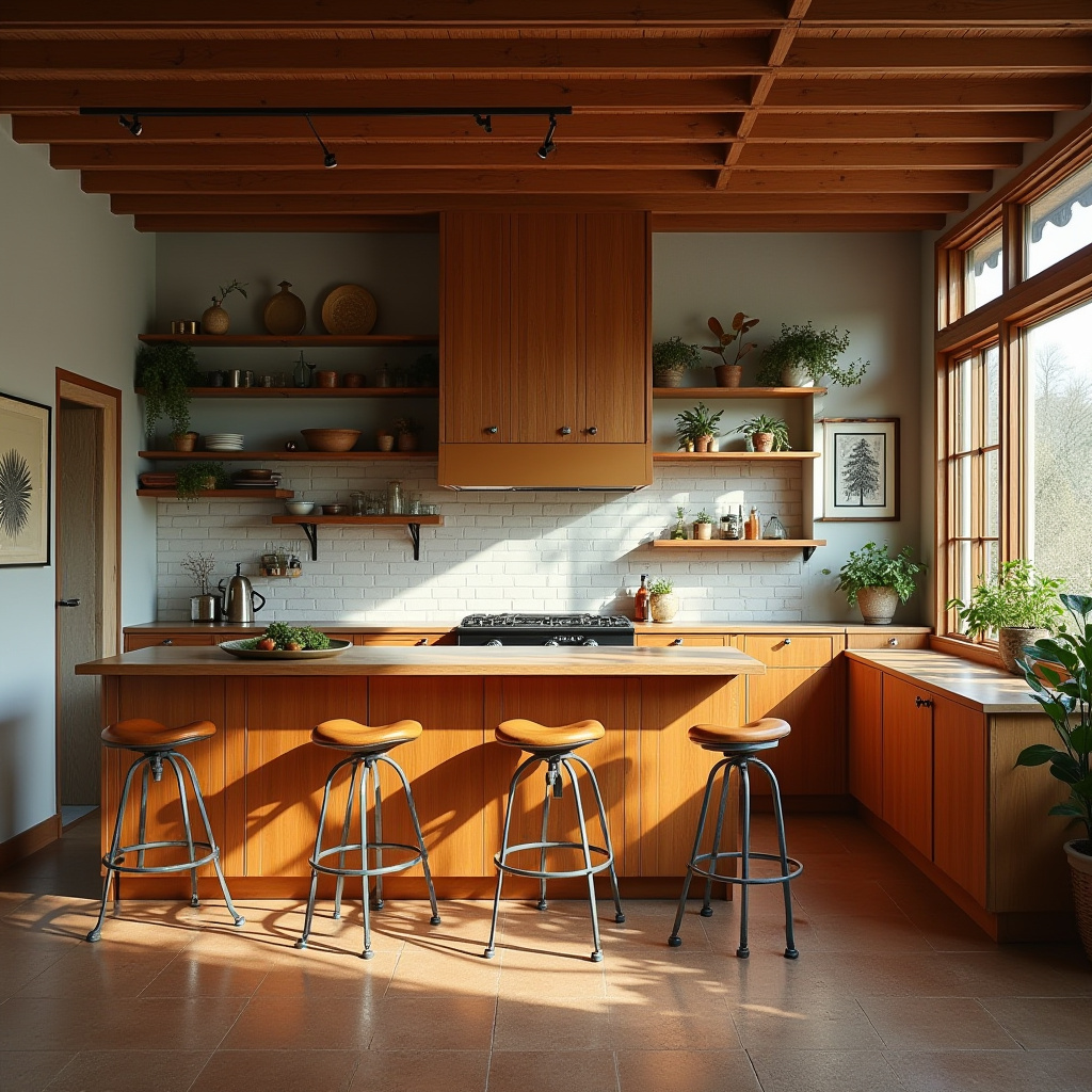 rustic boho kitchen ideas 30