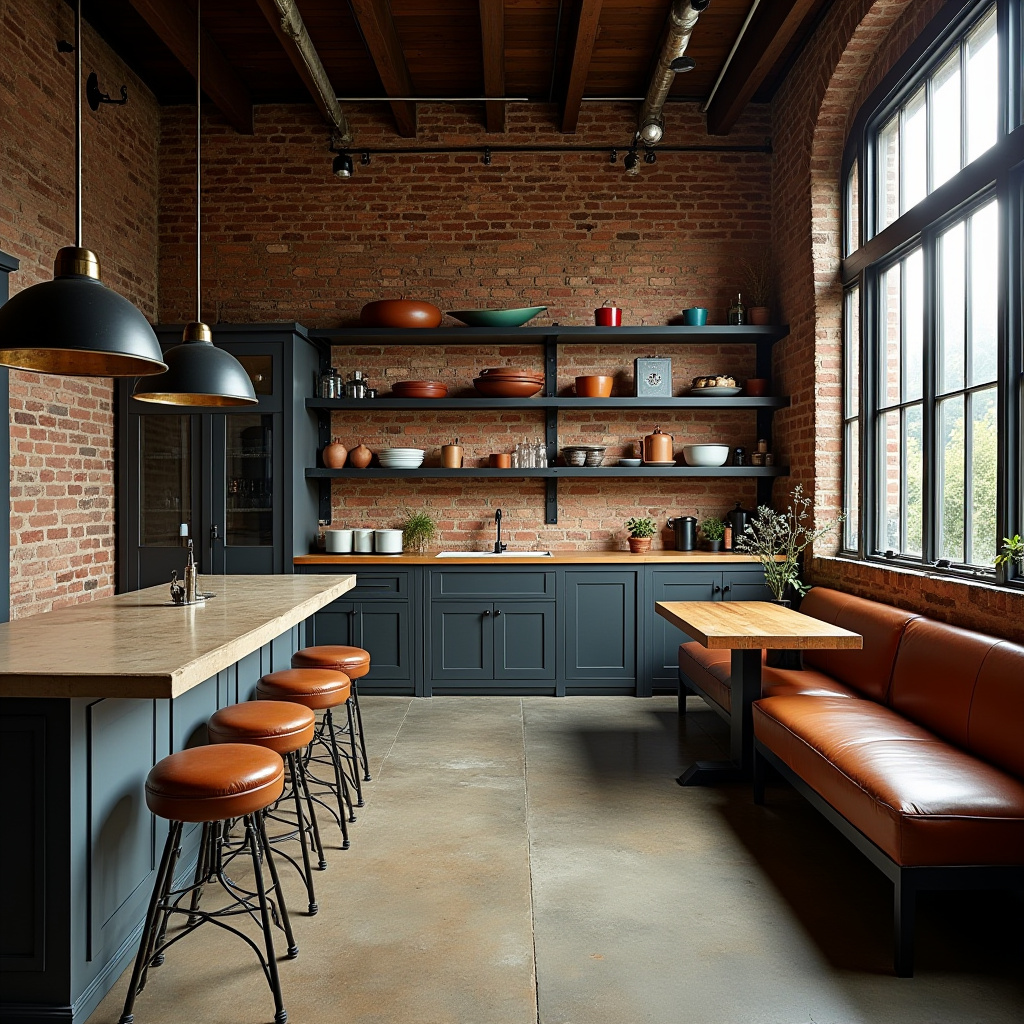 rustic boho kitchen ideas 34