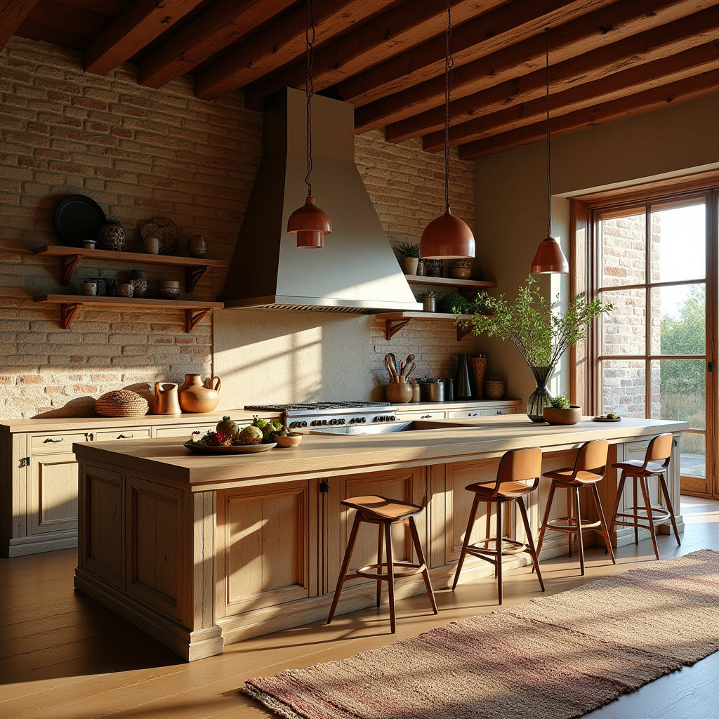 rustic boho kitchen ideas 4