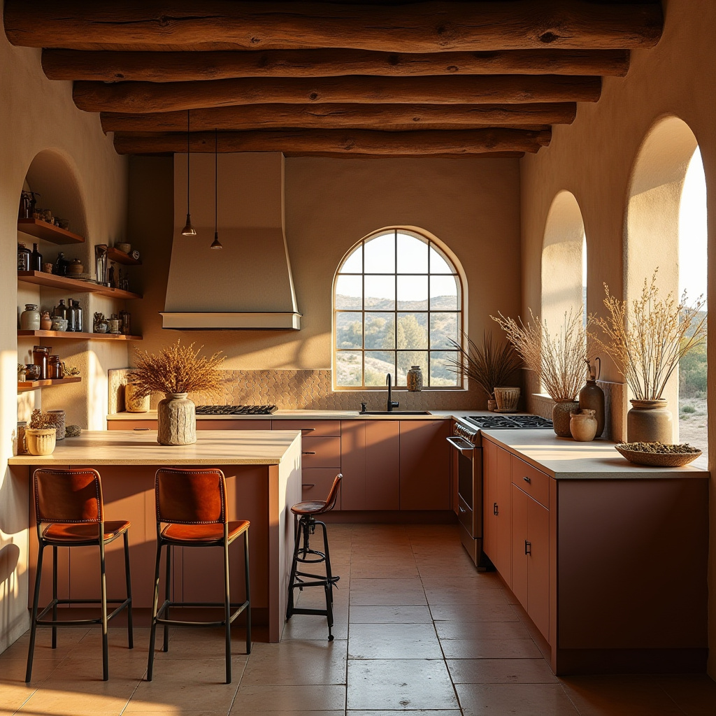 rustic boho kitchen ideas 5
