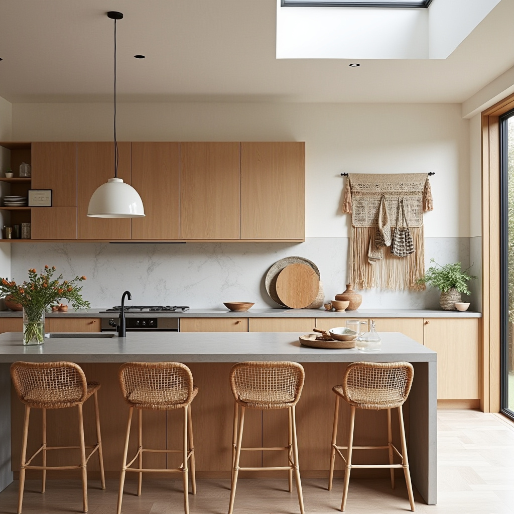 scandi boho kitchen 19