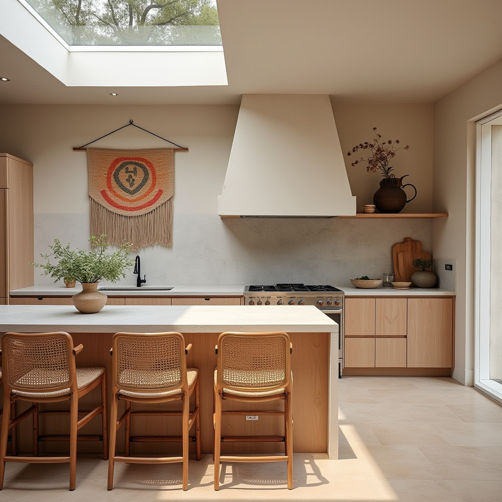 scandi boho kitchen 20