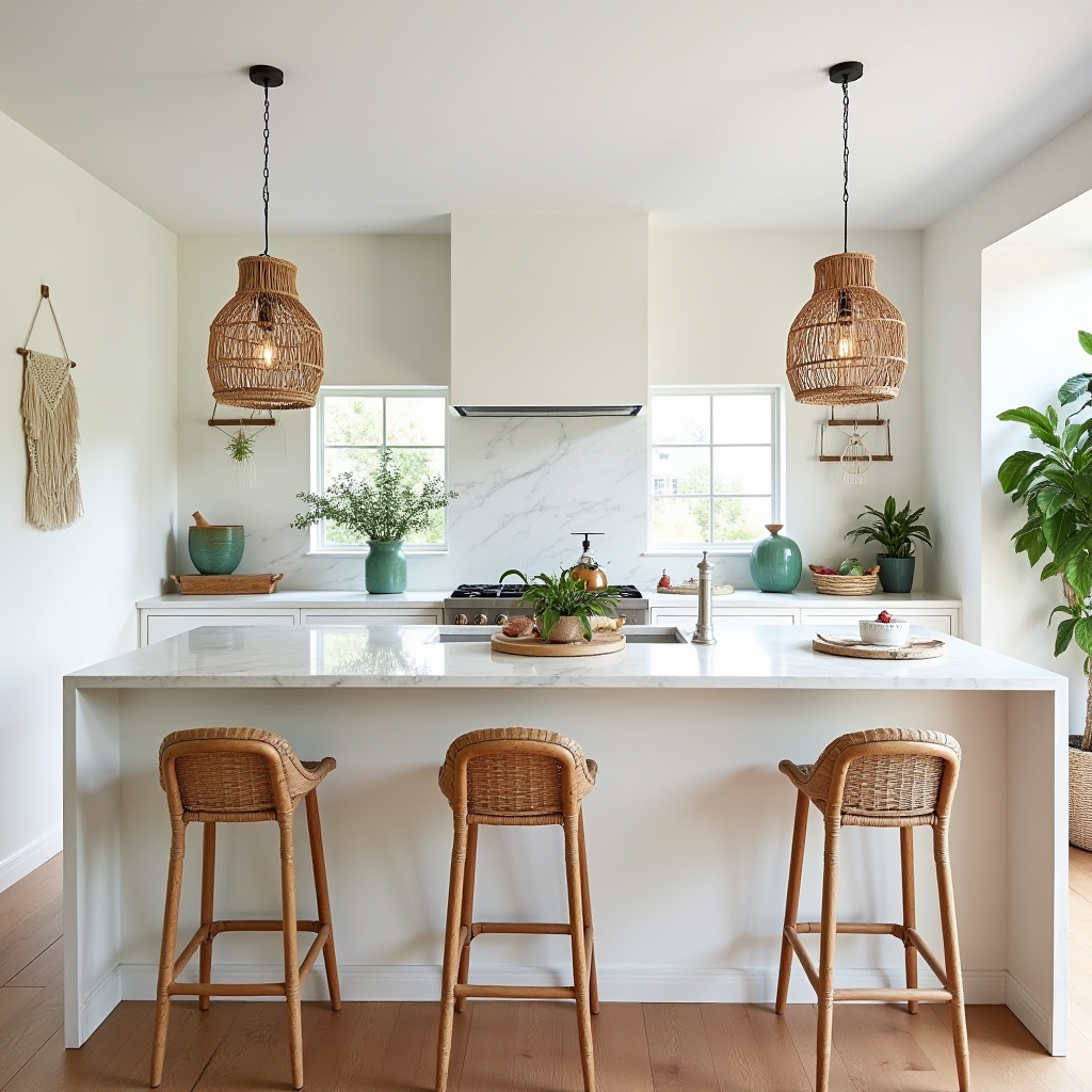 scandi boho kitchen 23