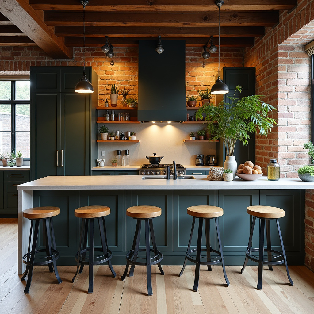 scandi boho kitchen 26