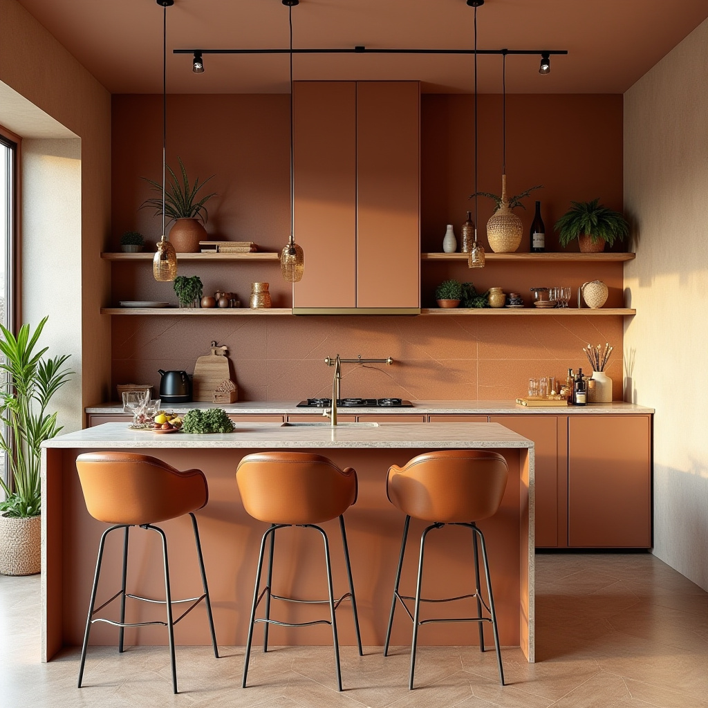scandi boho kitchen 27