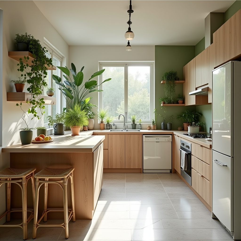 scandi boho kitchen 29