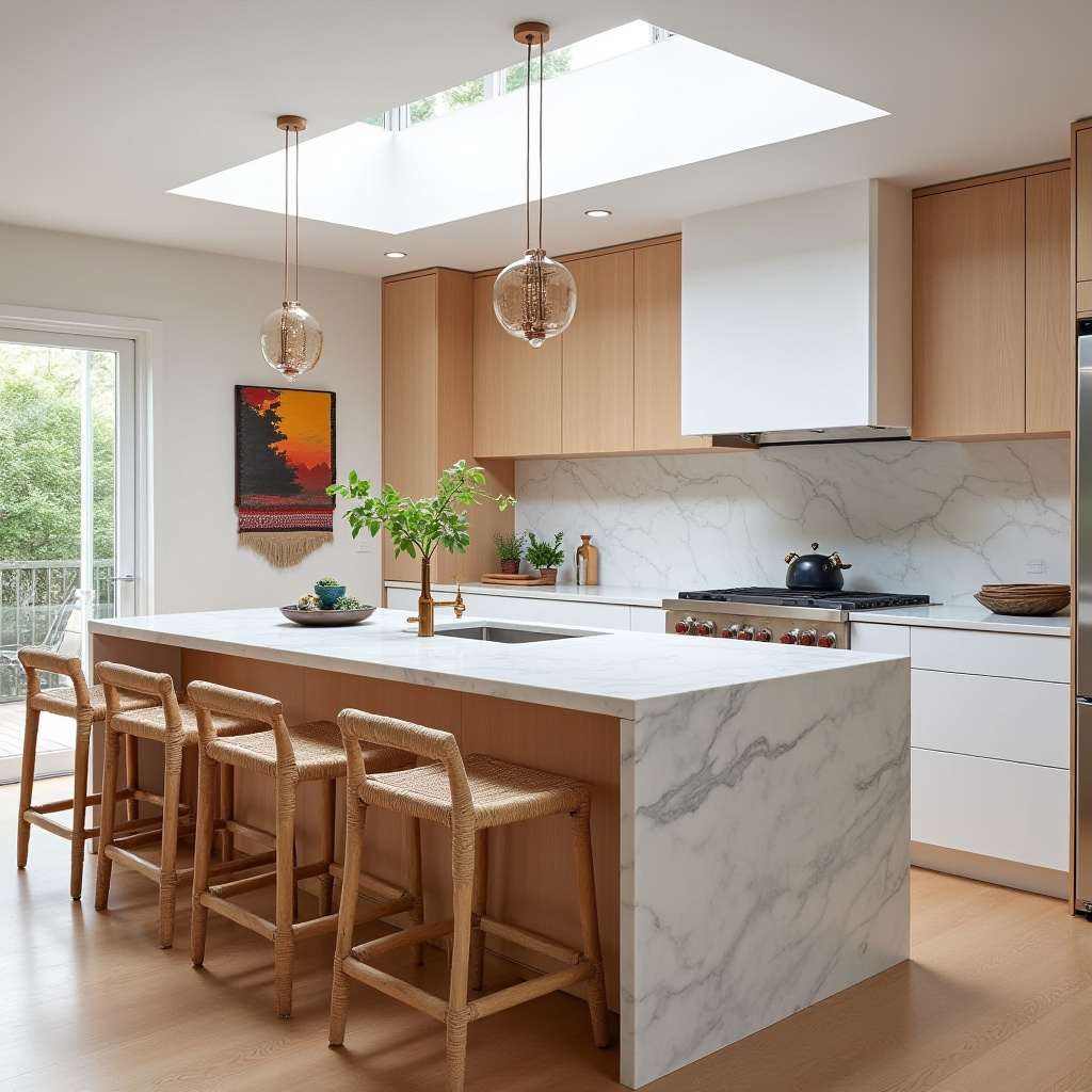 scandi boho kitchen 31