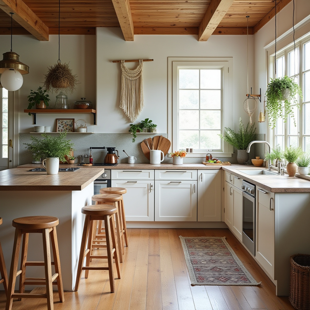 scandi boho kitchen 33