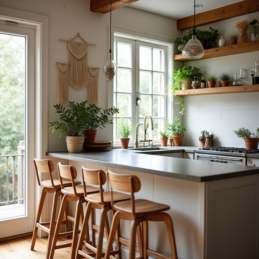 scandi boho kitchen 34