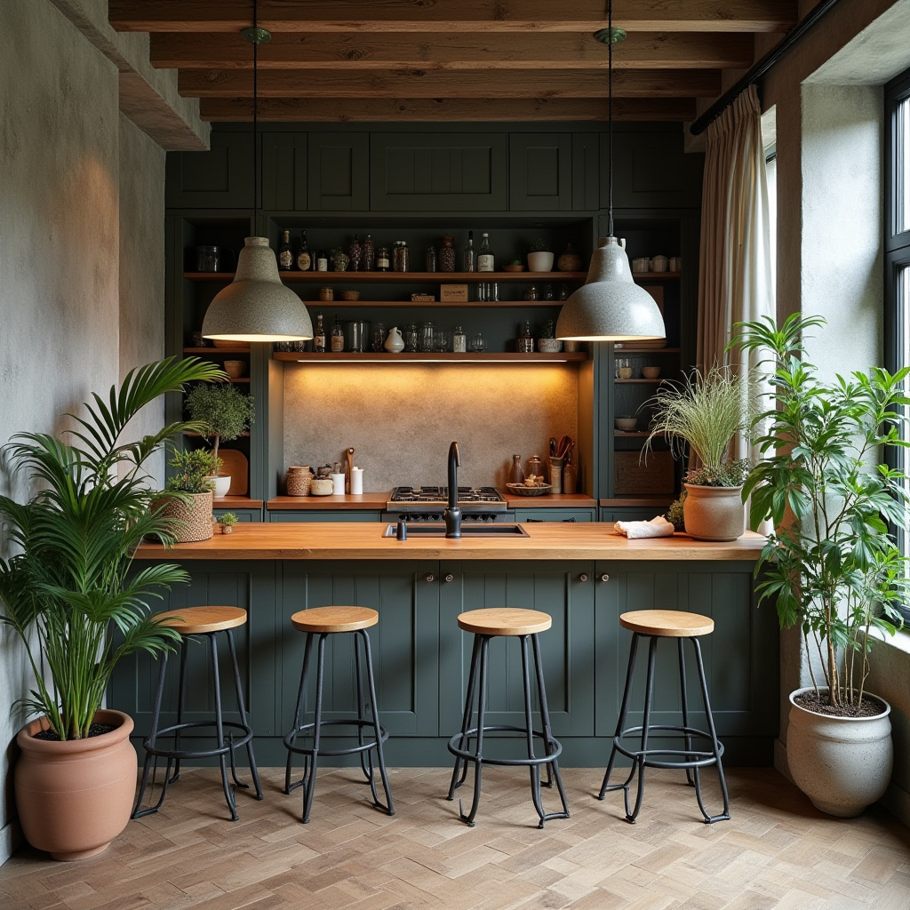 scandi boho kitchen 38