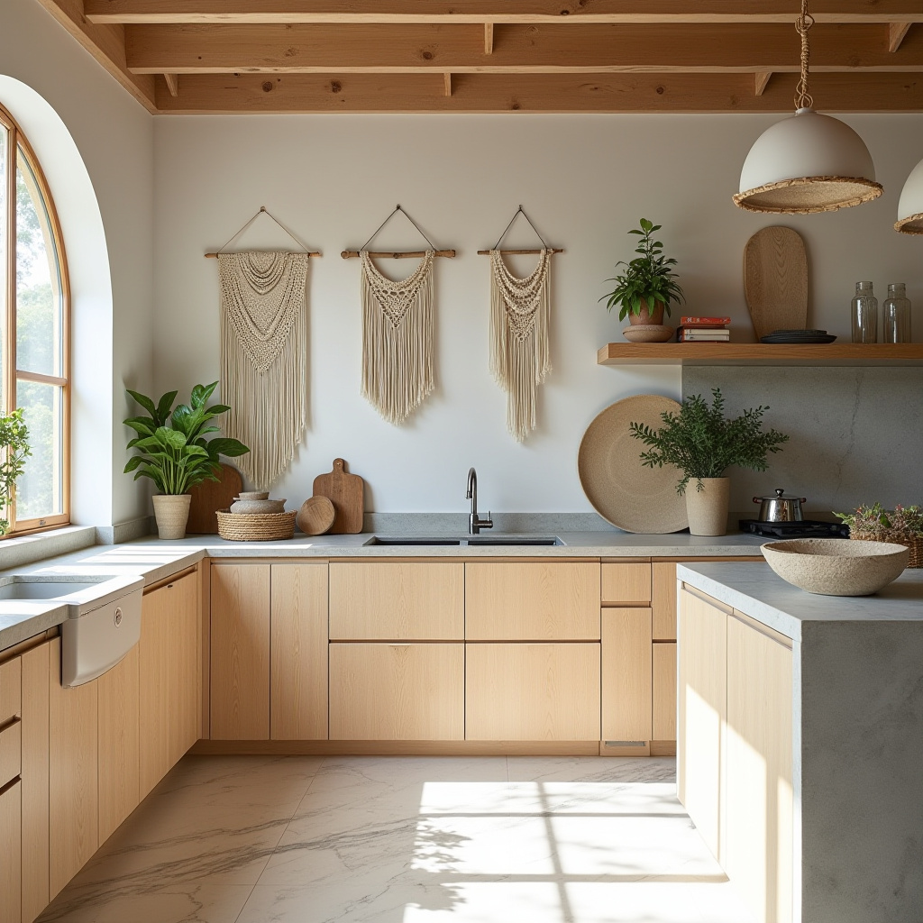 scandi boho kitchen 4