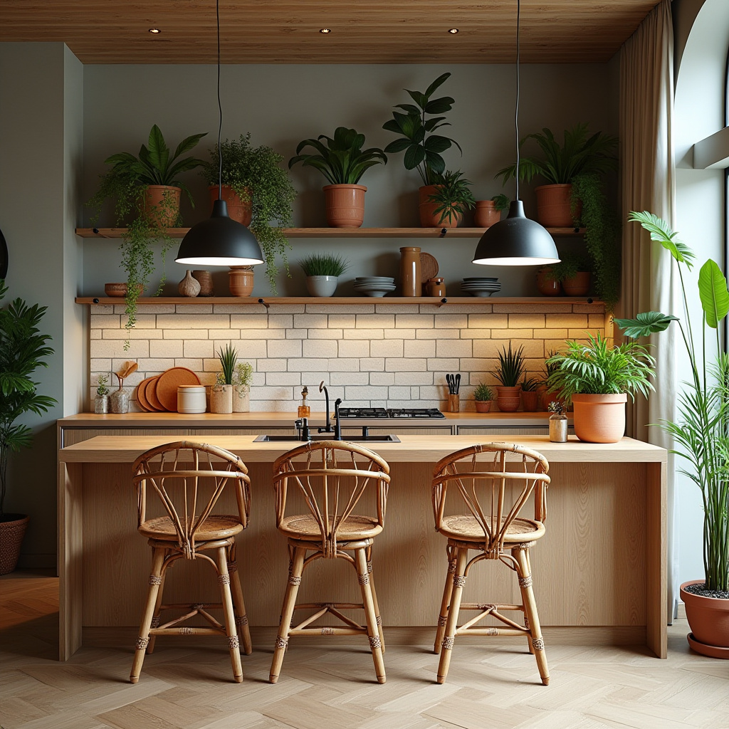 scandi boho kitchen 6