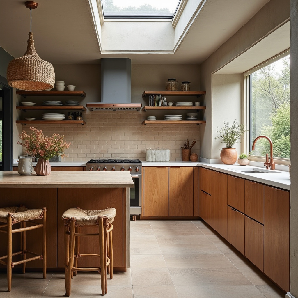 scandi boho kitchen 7