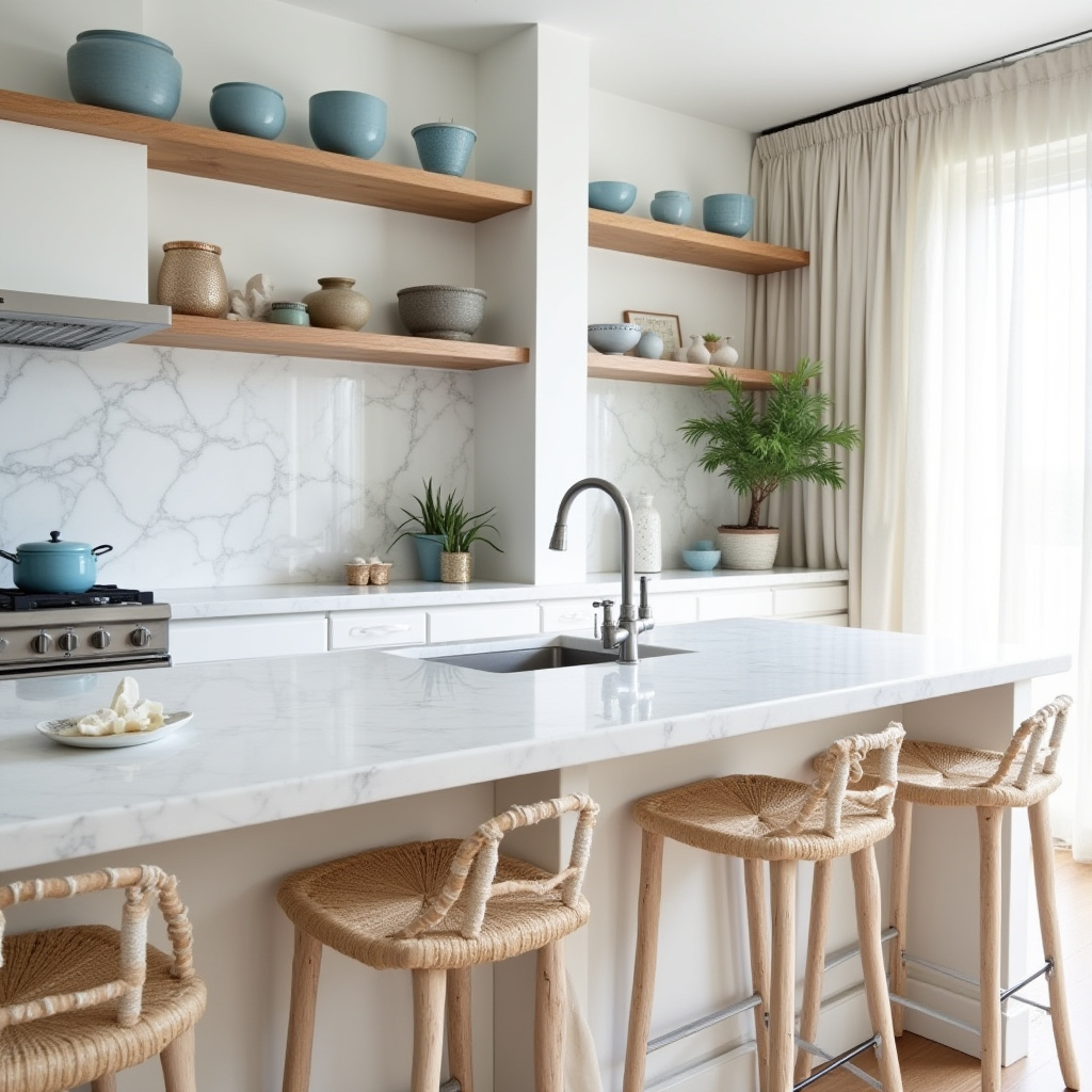 scandinavian boho kitchen 19