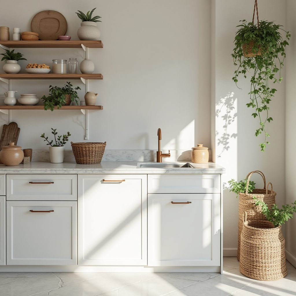 scandinavian boho kitchen 5