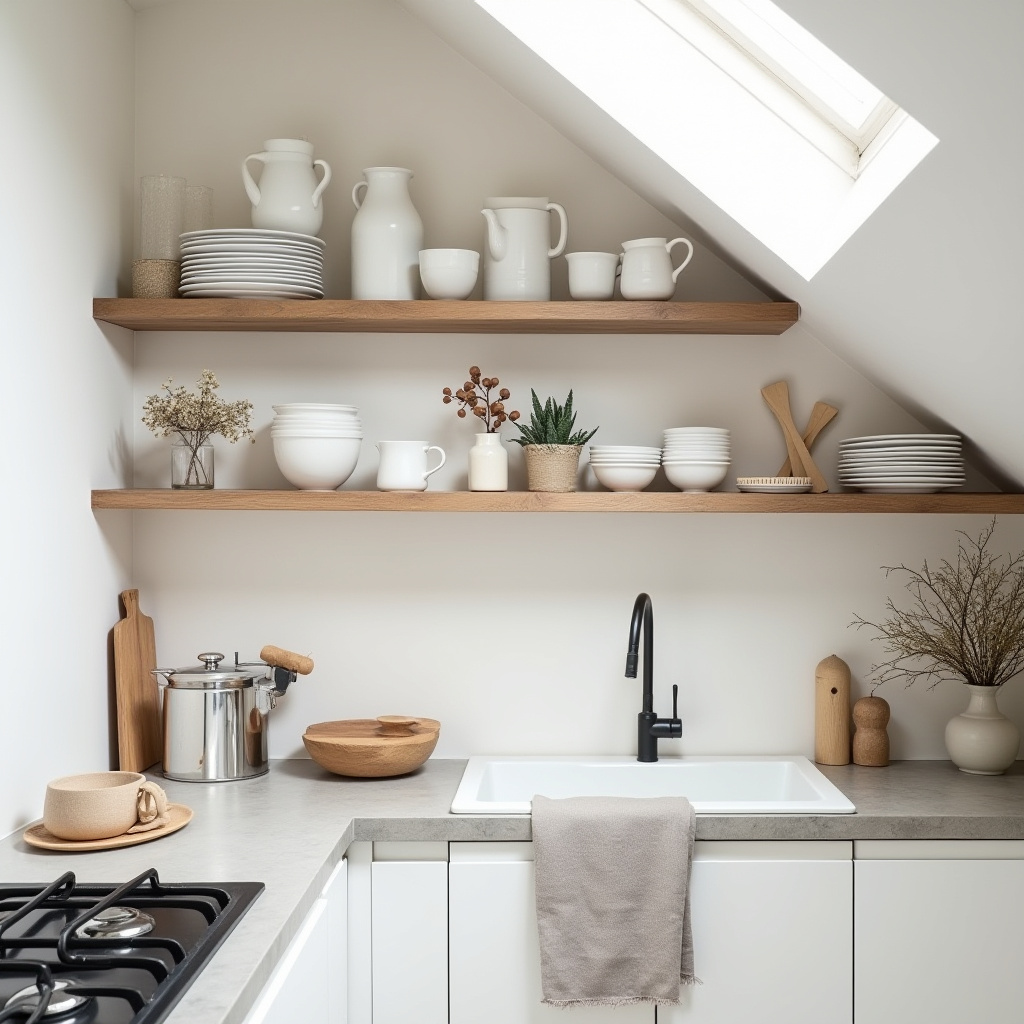 simple boho kitchen 11