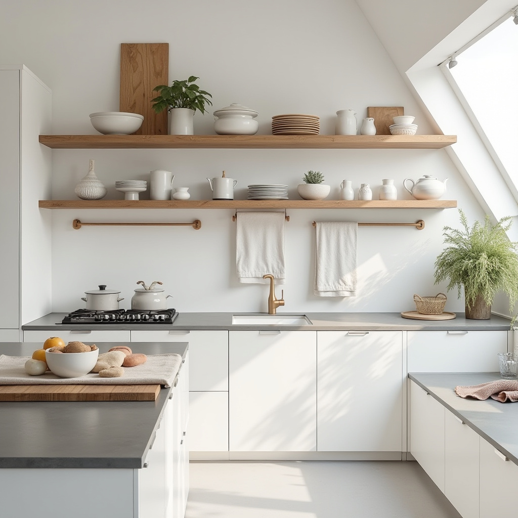 simple boho kitchen 12