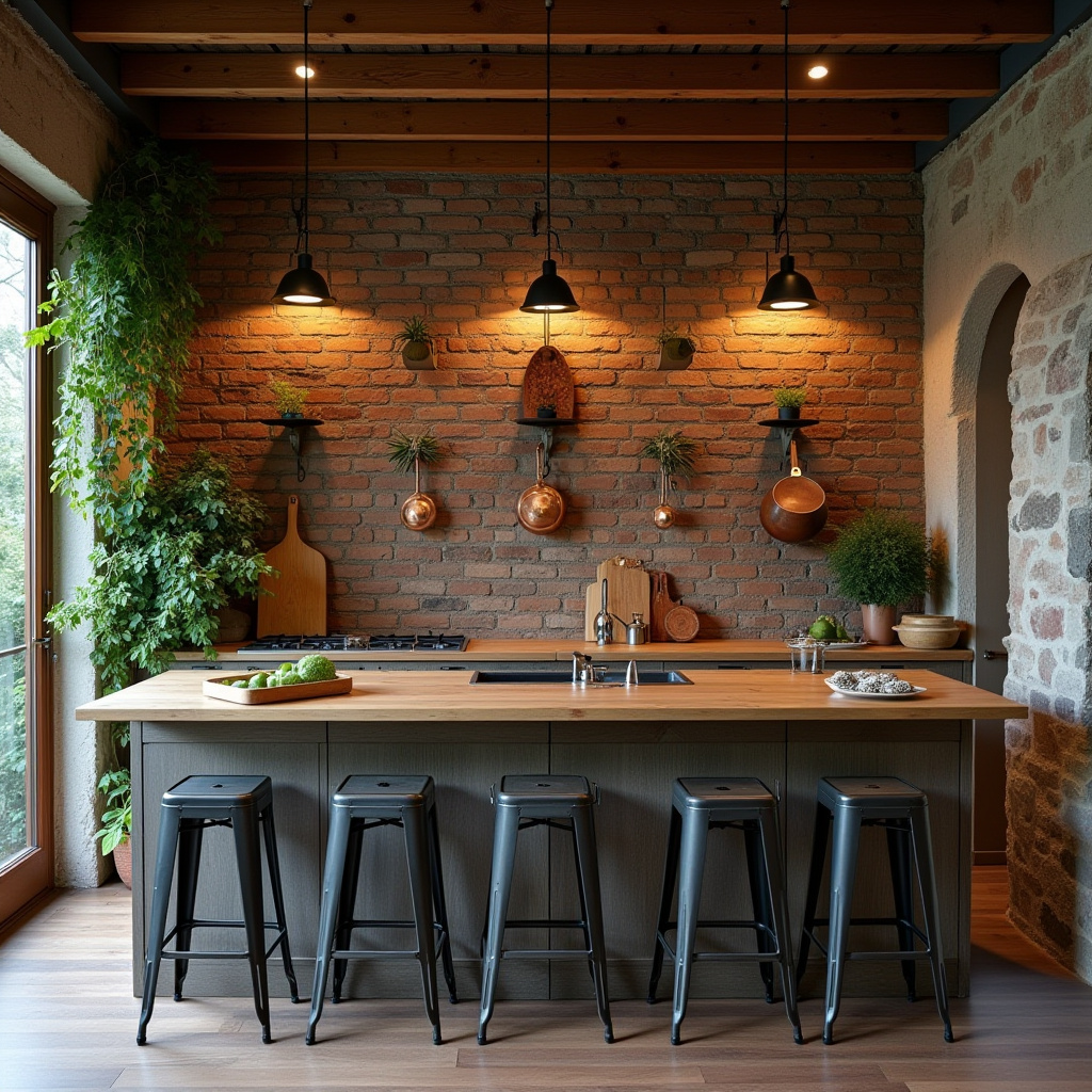 simple boho kitchen 14