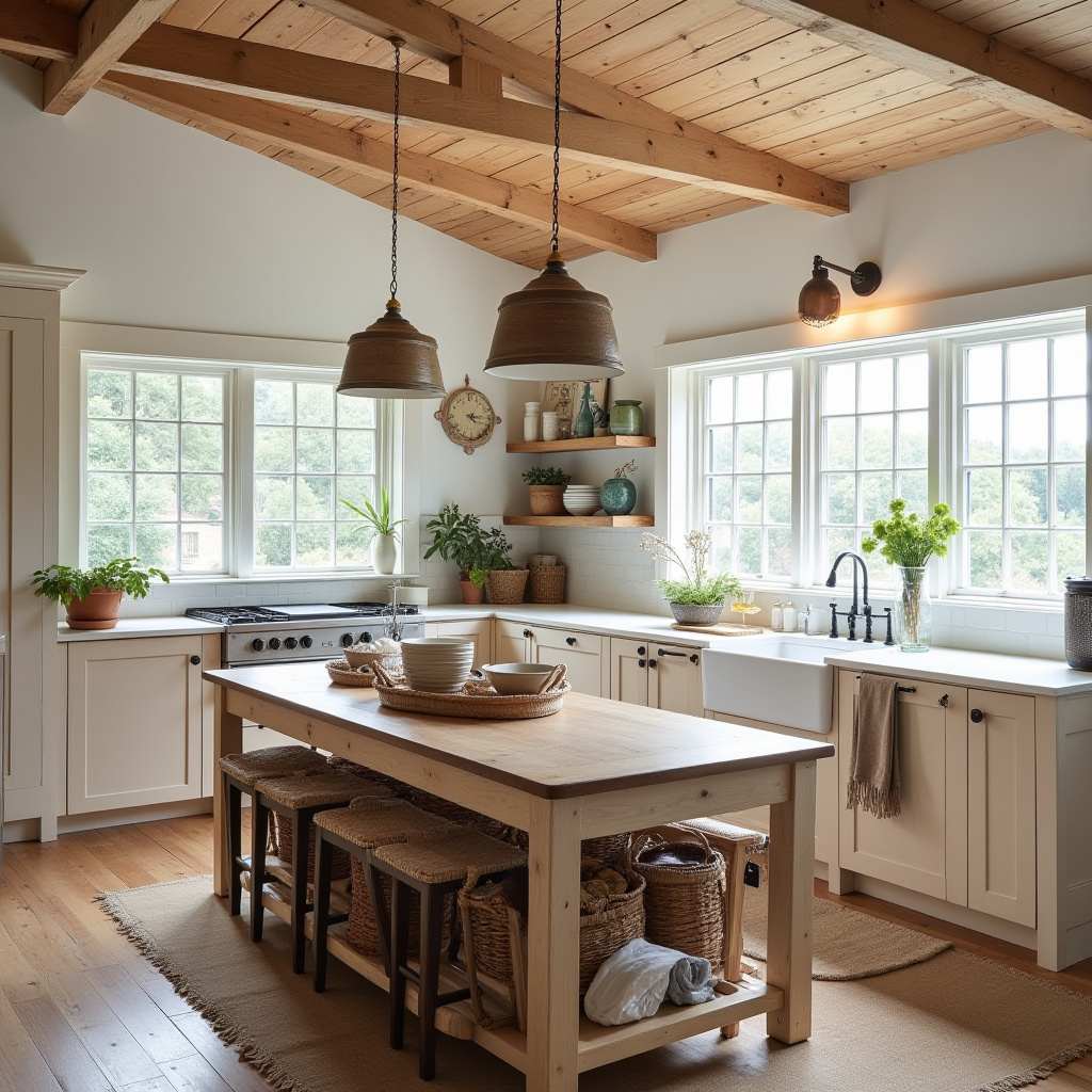 simple boho kitchen 19