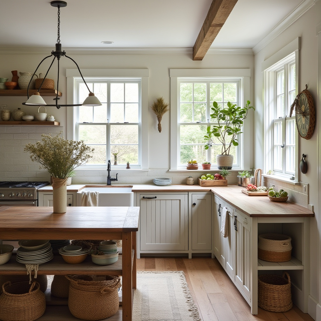 simple boho kitchen 20