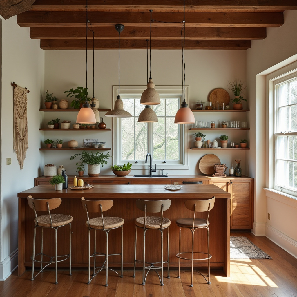 simple boho kitchen 25