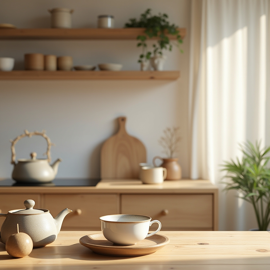 simple boho kitchen 29