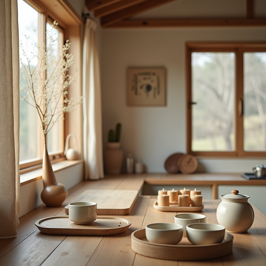simple boho kitchen 30