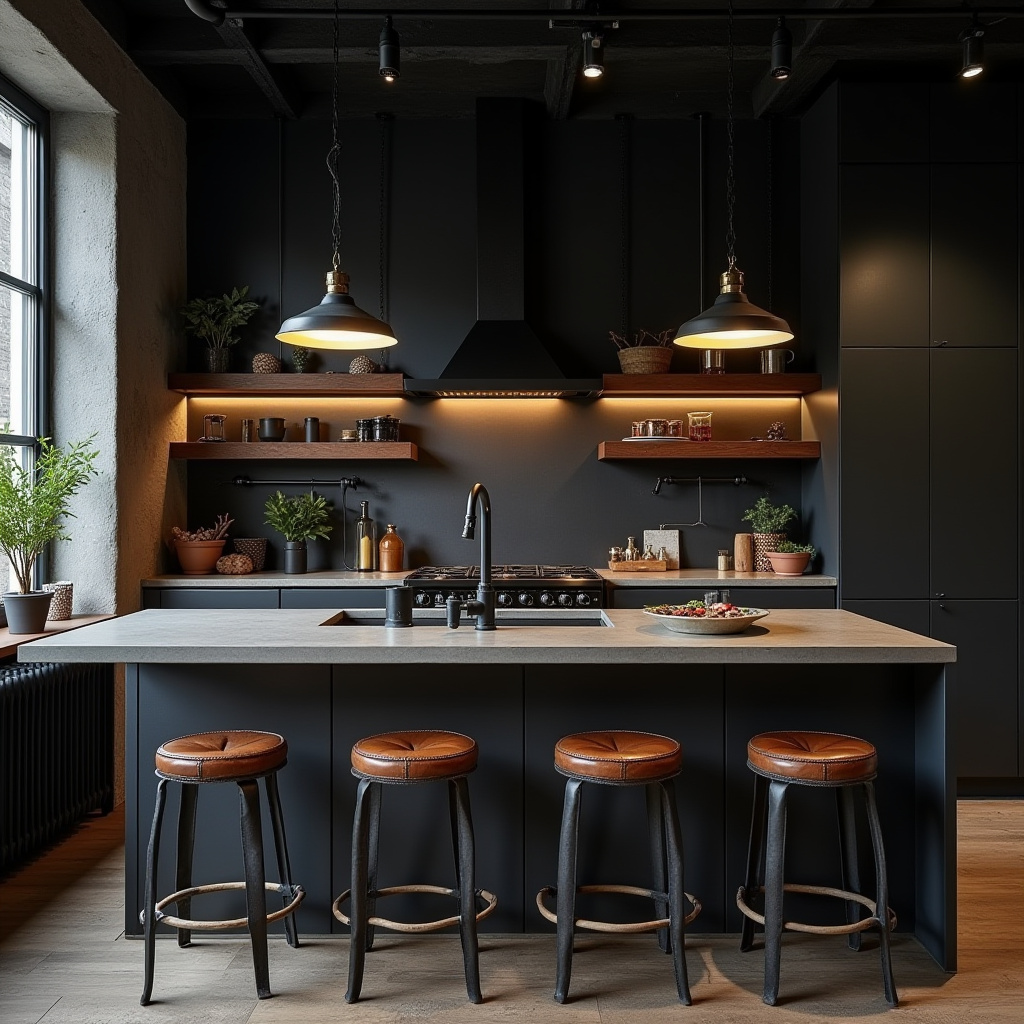 simple boho kitchen 31