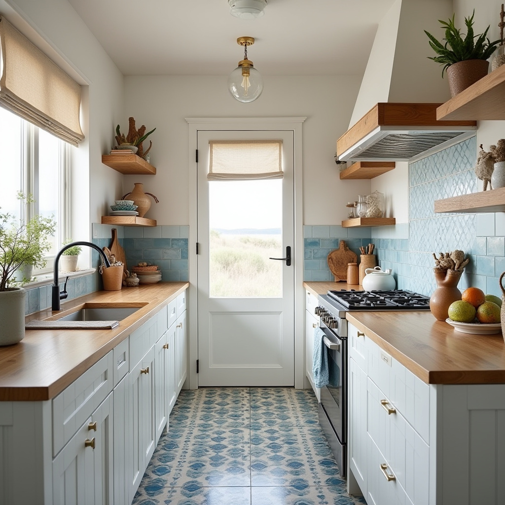 simple boho kitchen 34