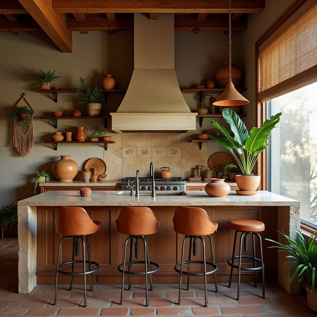 simple boho kitchen decor 11