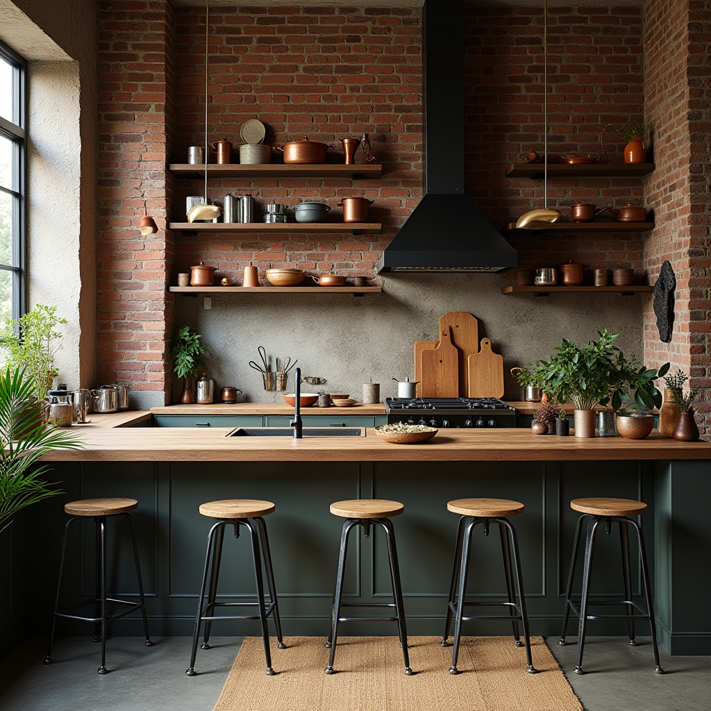 simple boho kitchen decor 16