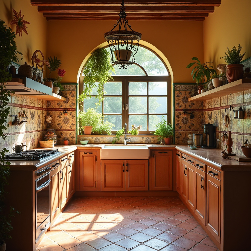 simple boho kitchen decor 18