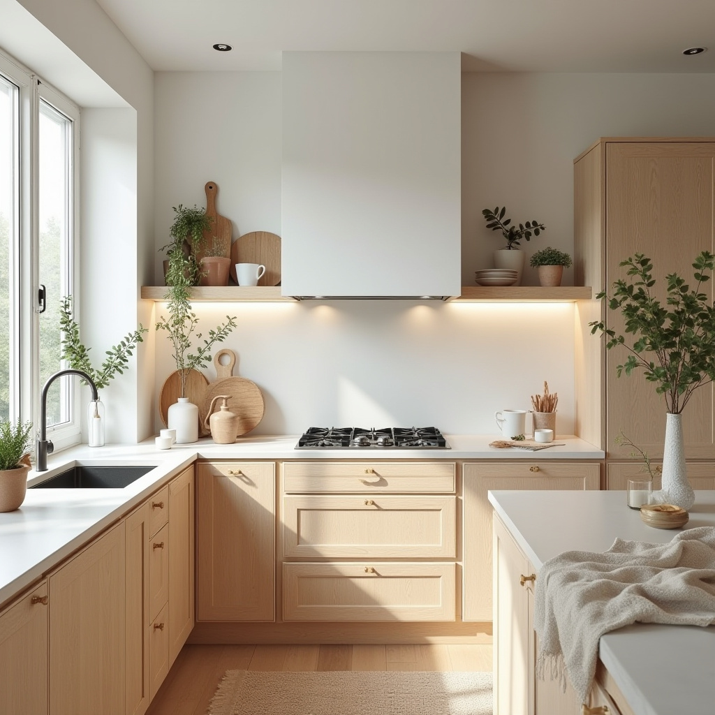 simple boho kitchen decor 20