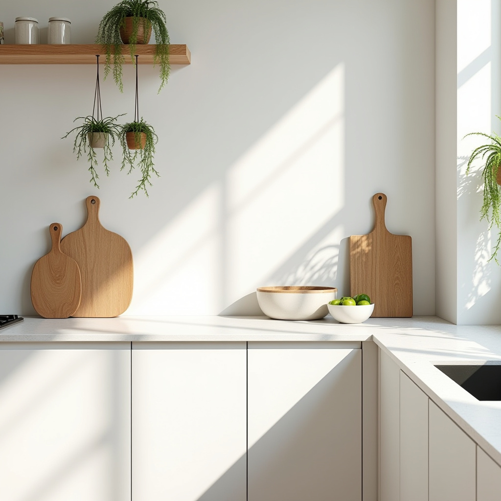 simple boho kitchen decor 27