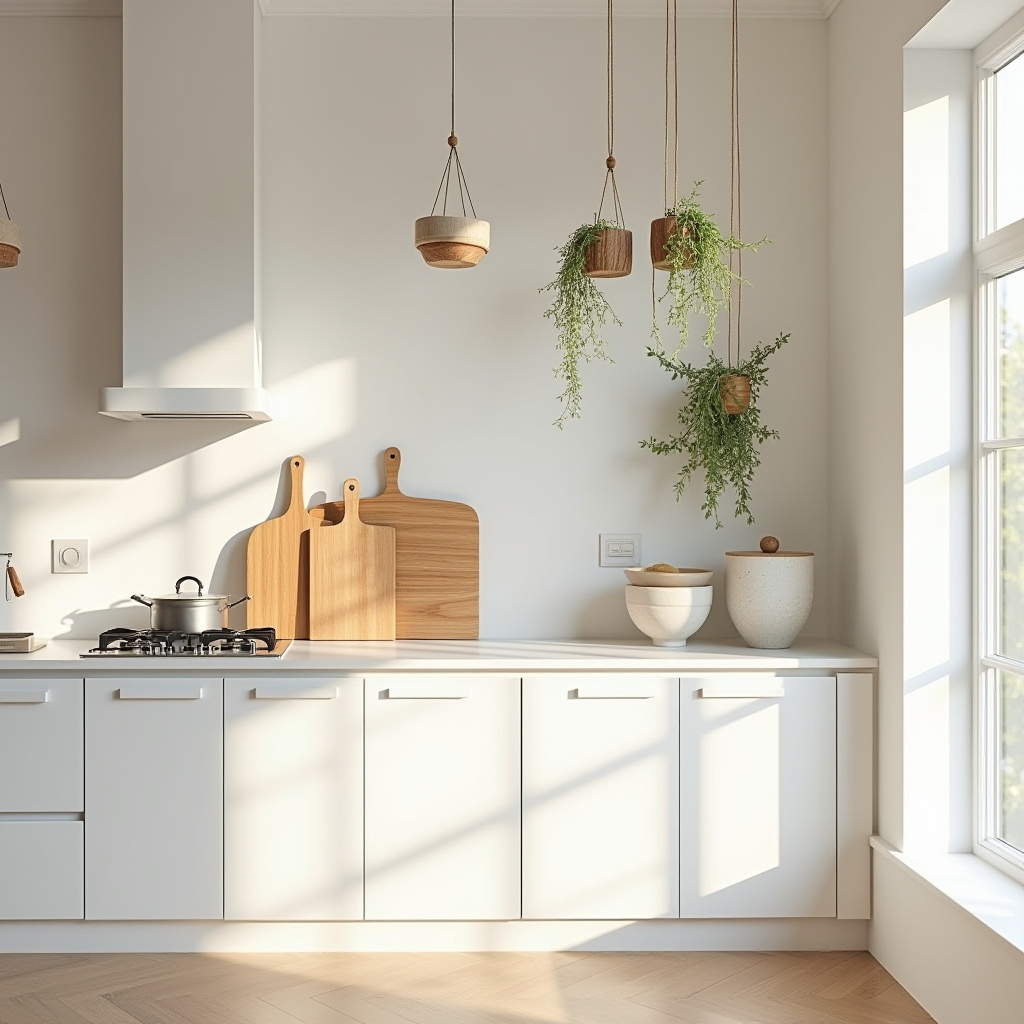 simple boho kitchen decor 28