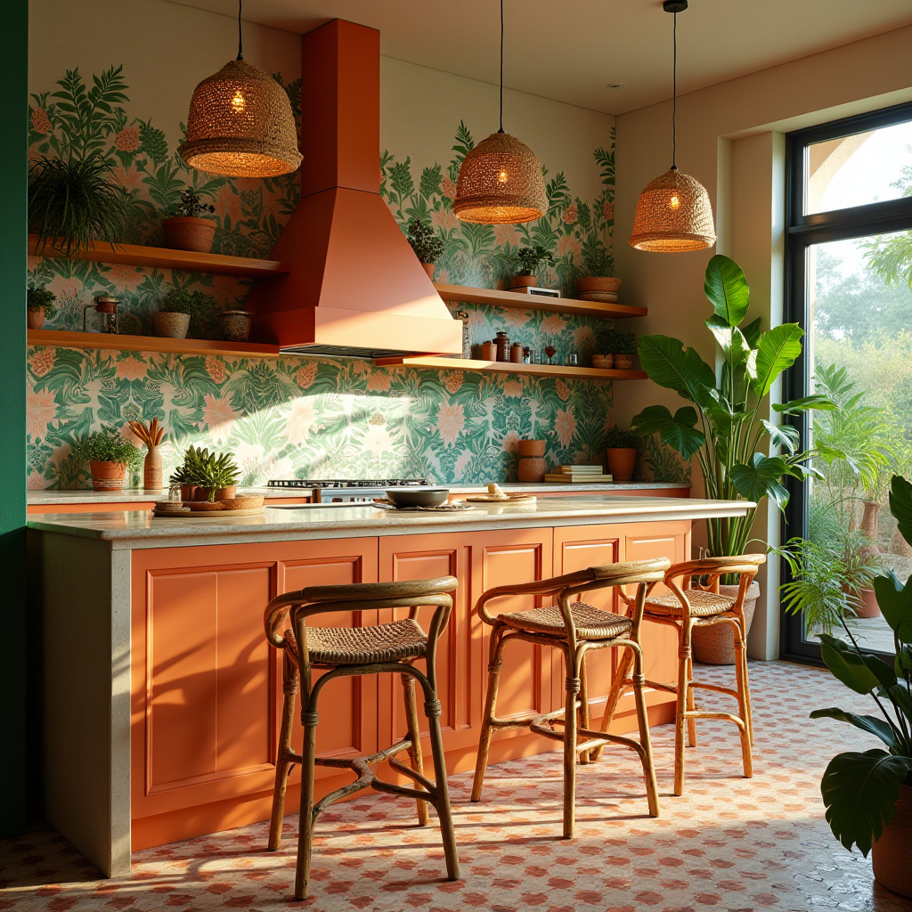 simple boho kitchen decor 30
