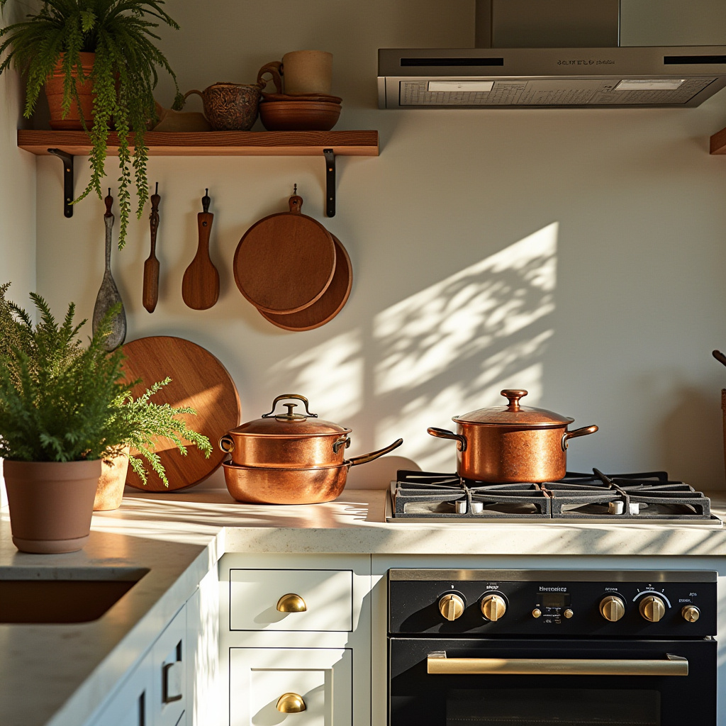 simple boho kitchen decor 5