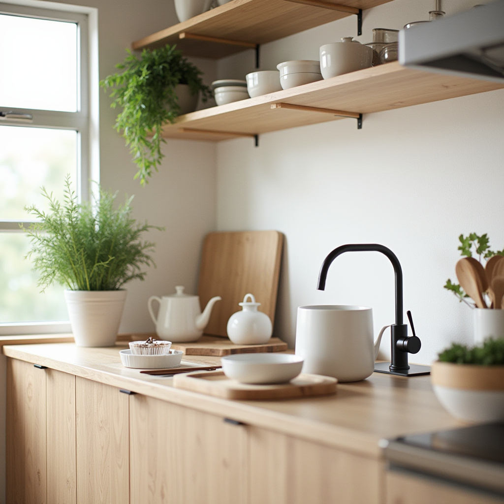 simple boho kitchen decor 8