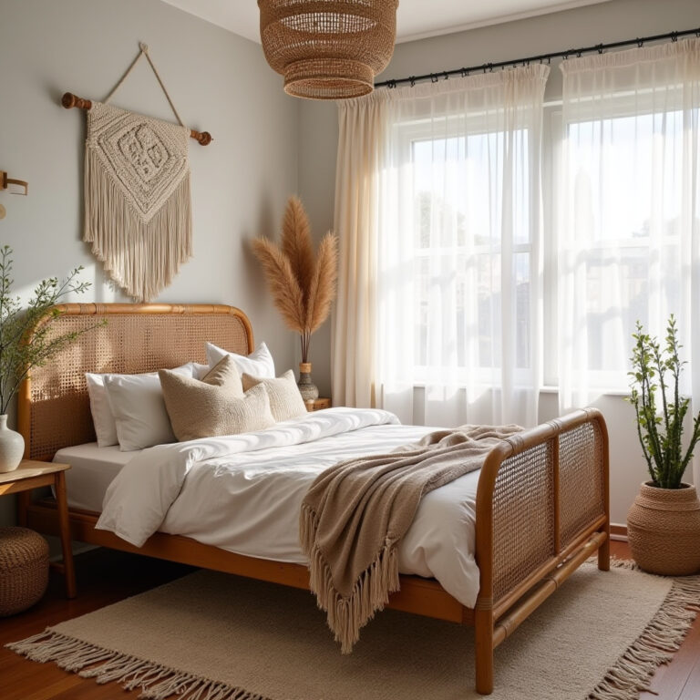 small boho bedroom 1