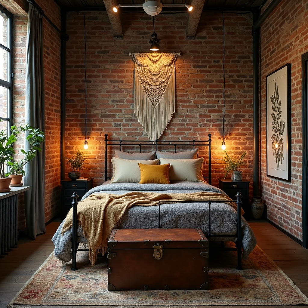 small boho bedroom 13