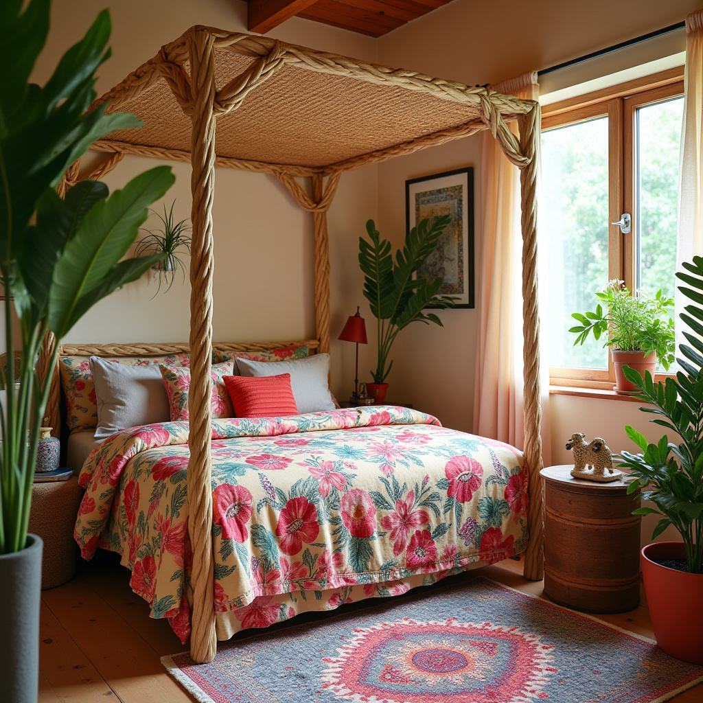 small boho bedroom 23