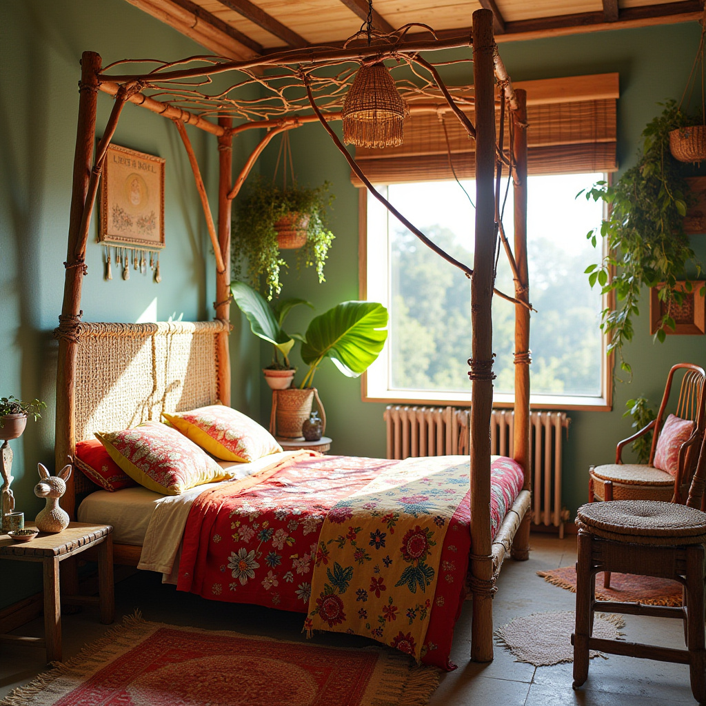 small boho bedroom 24