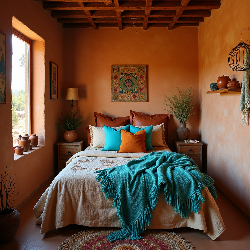 small boho bedroom 32