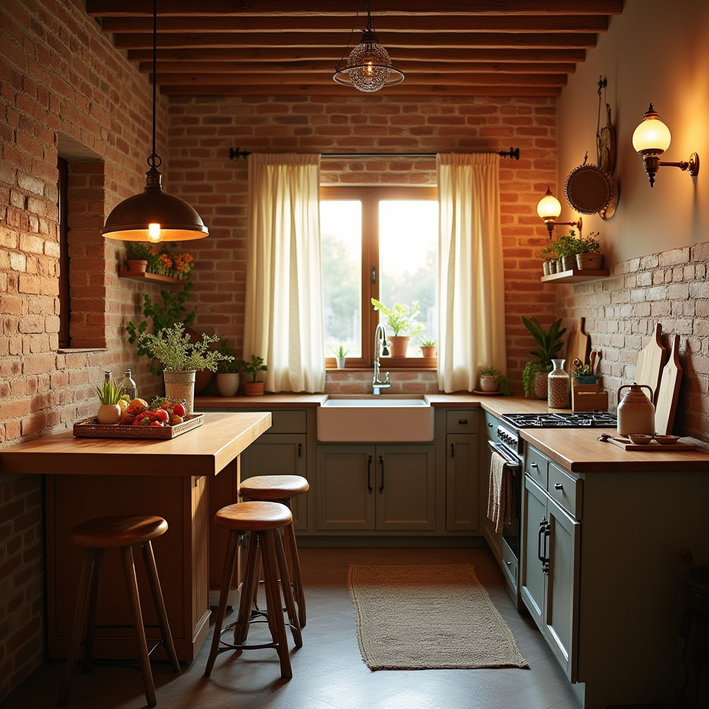 small boho kitchen 10