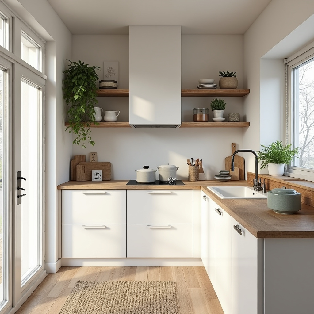 small boho kitchen 11