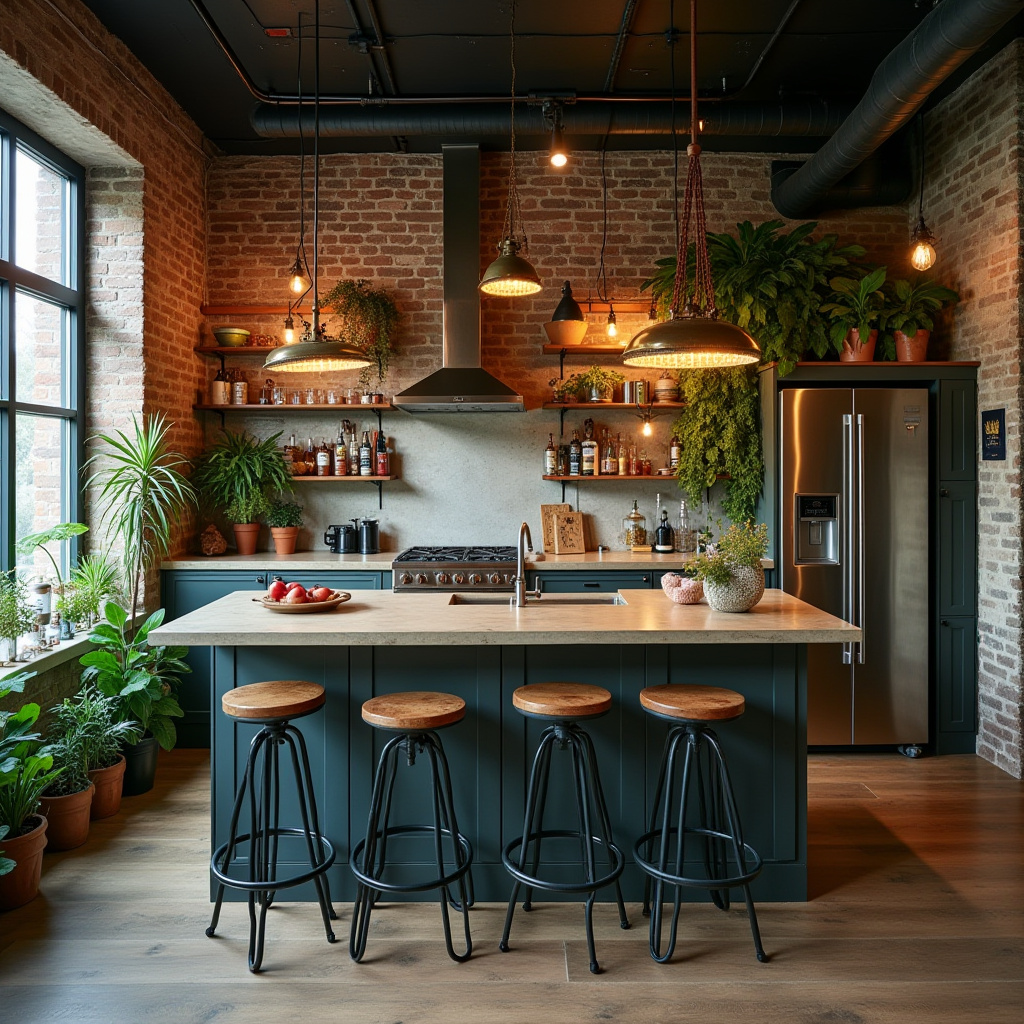 small boho kitchen 14