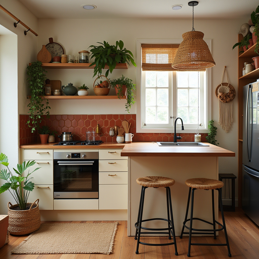 small boho kitchen 2