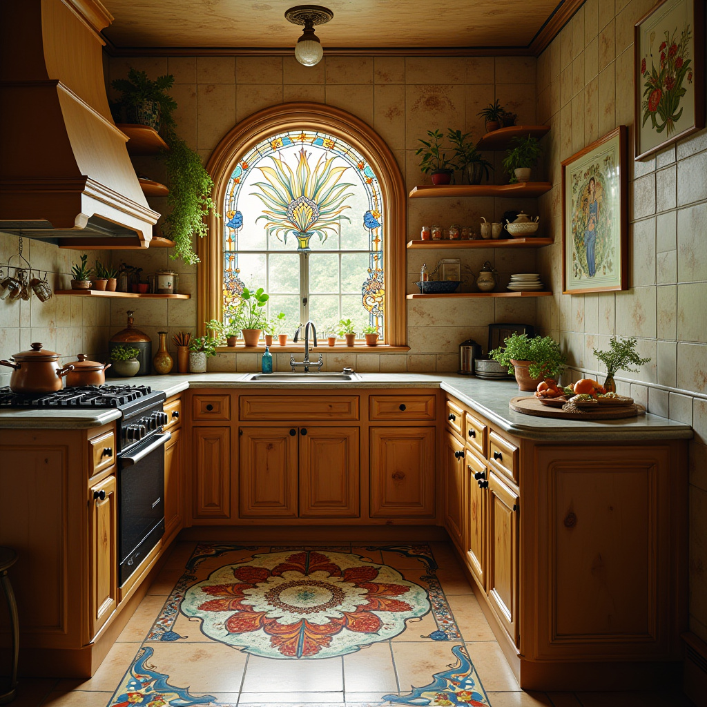 small boho kitchen 22