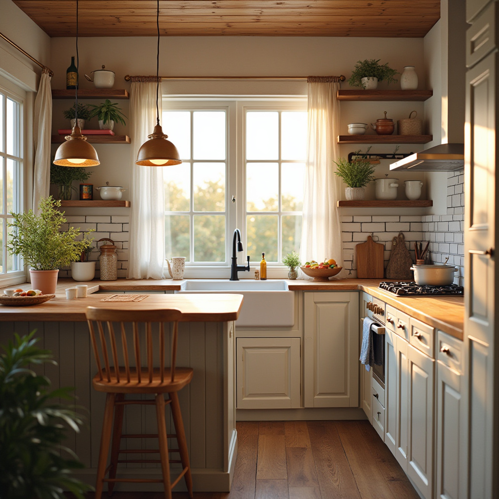 small boho kitchen 26