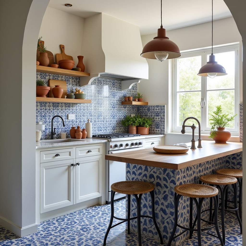 small boho kitchen 38
